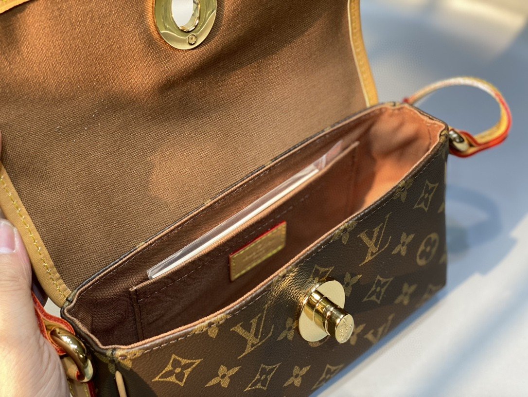Louis Vuitton Tikal PM Monogram Canvas For Women, Women’s Handbags, Shoulder Bags 23cm