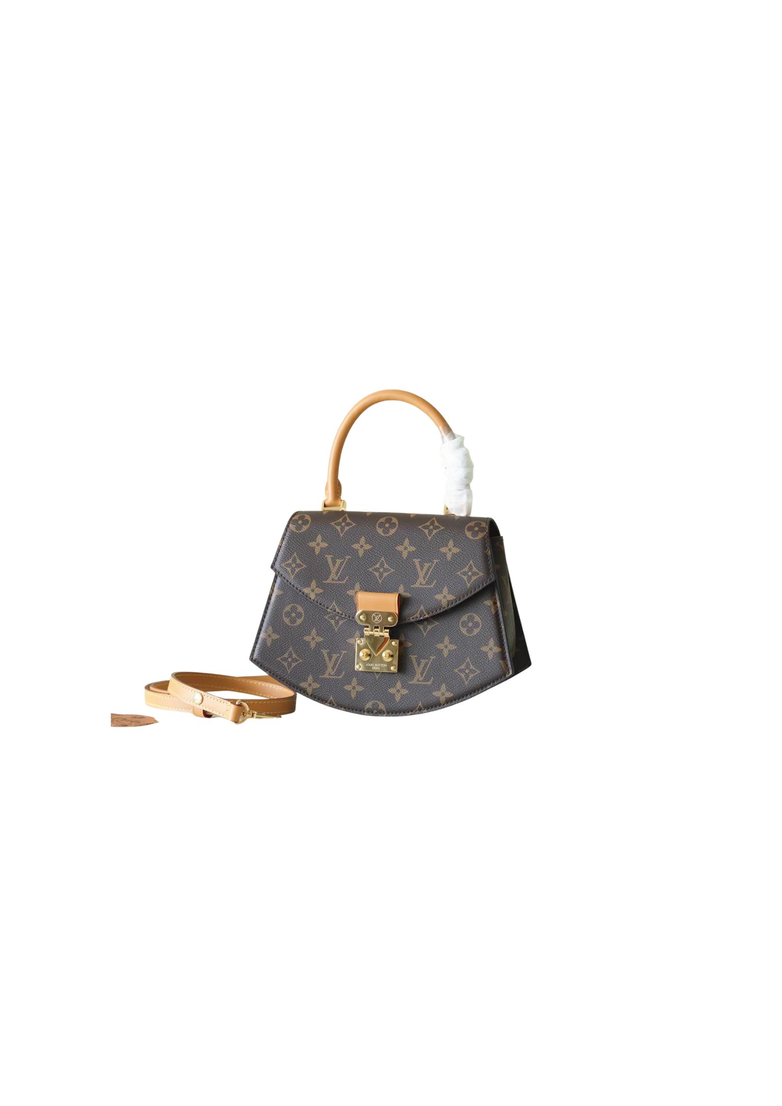 Louis Vuitton Tilsitt Monogram Brown For Women 9.5in/24cm