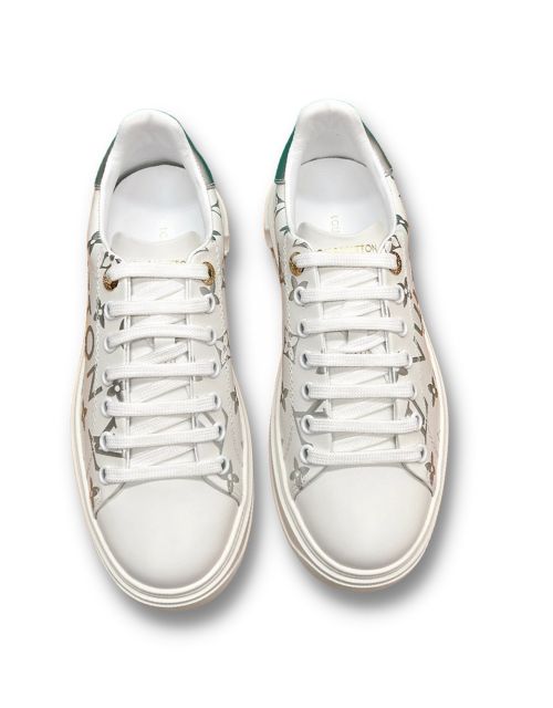 Louis Vuitton Time Out Sneaker Silver For Men 1AAVV5