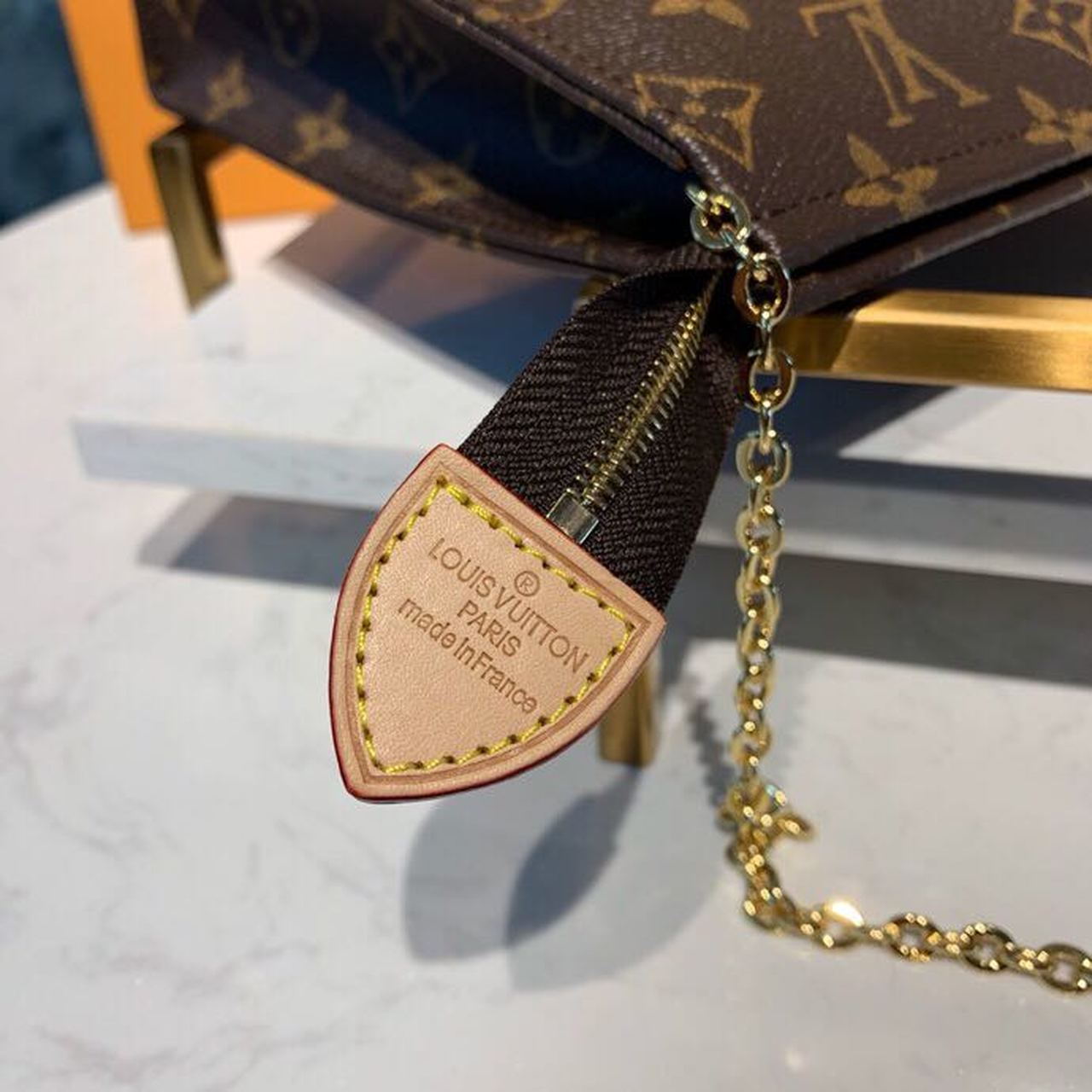 Louis Vuitton Toiletry Pouch On Chain Monogram Canvas For Women, Women’s Wallet 9.8in/25cm