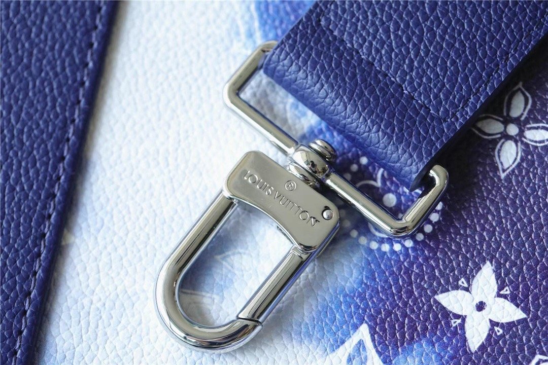 Louis Vuitton Tote Journey Monogram Blue For Men, Men’s Bags 23.6in/60cm