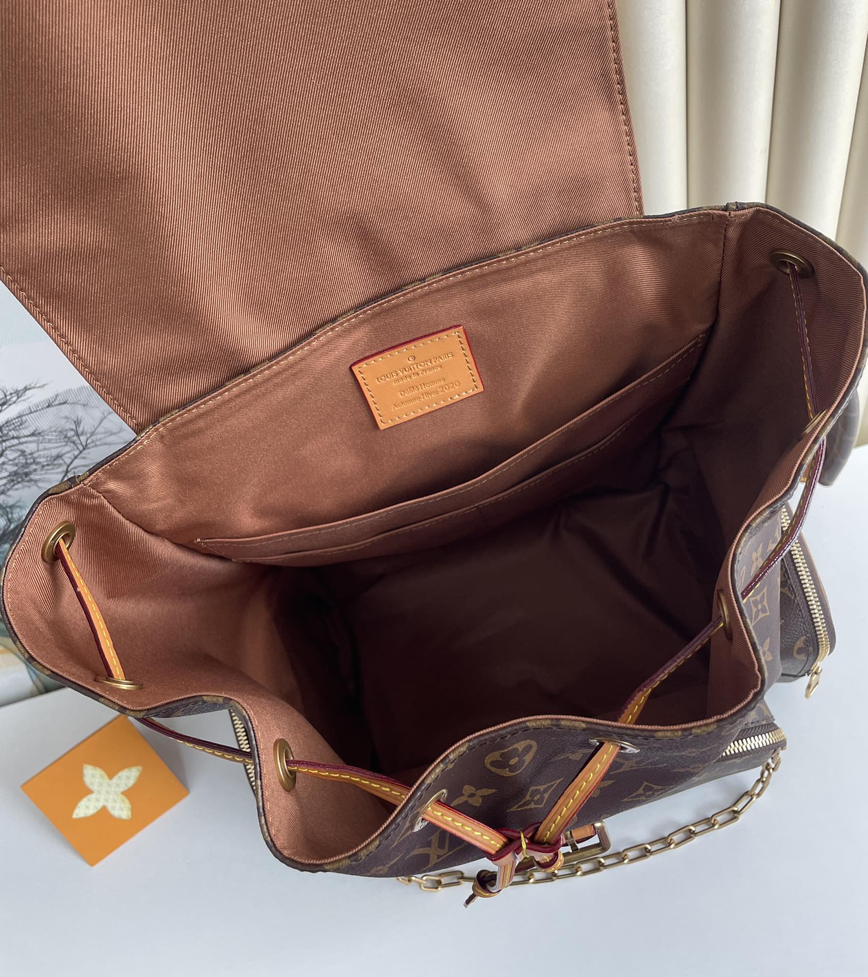 Louis Vuitton Trio Backpack Monogram Canvas By Virgil Abloh For Men, Men’s Bags 44cm