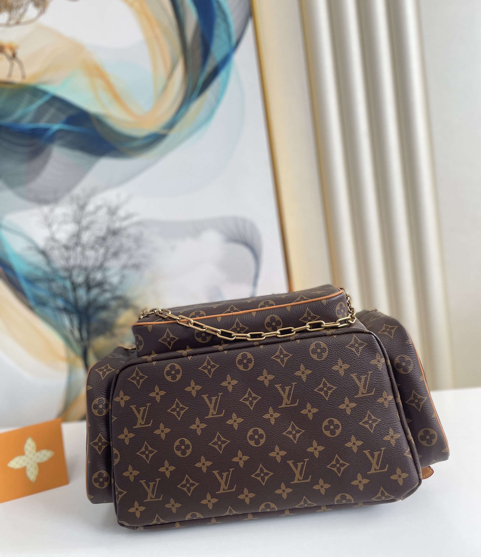 Louis Vuitton Trio Backpack Monogram Canvas By Virgil Abloh For Men, Men’s Bags 44cm