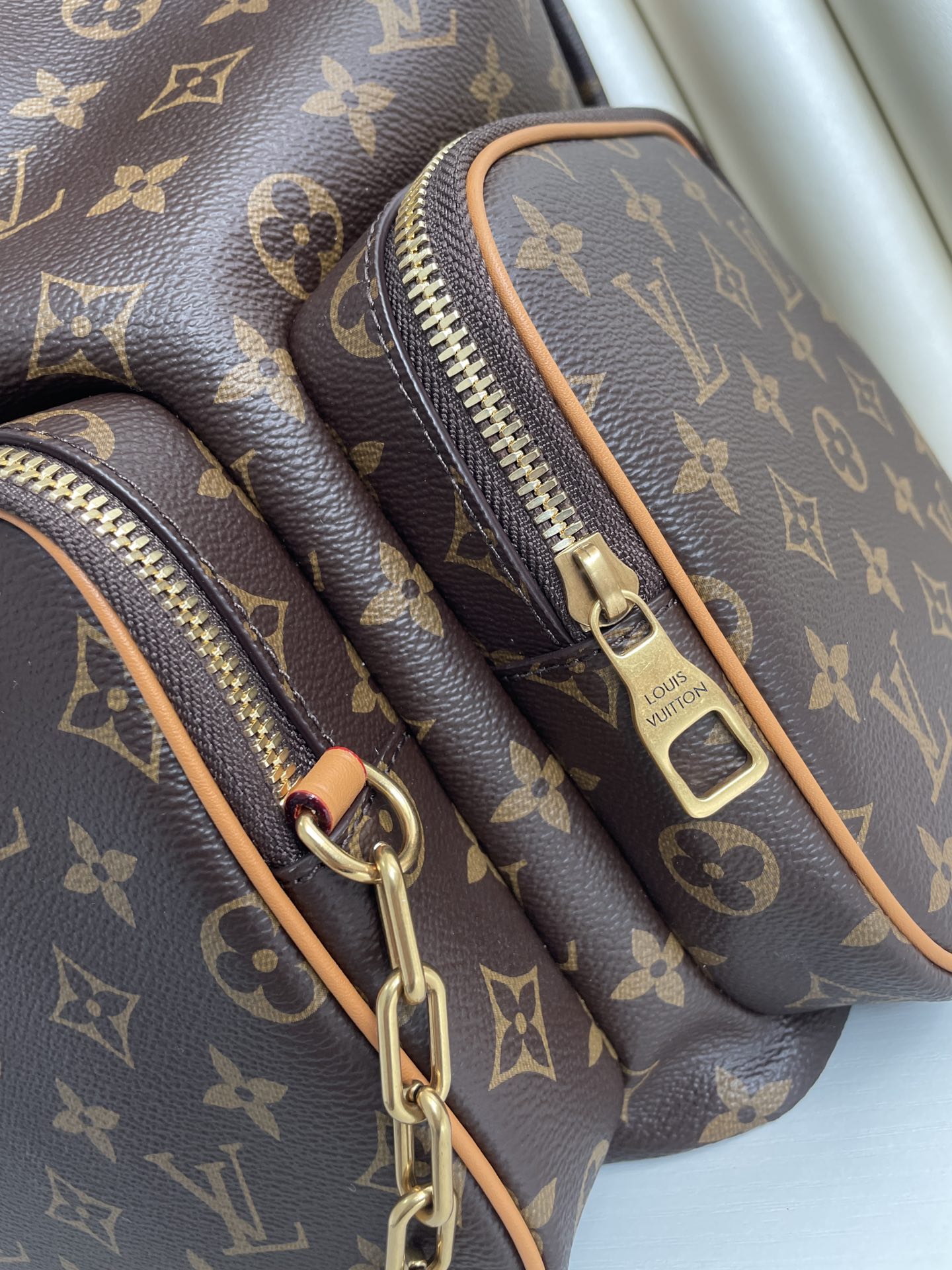 Louis Vuitton Trio Backpack Monogram Canvas By Virgil Abloh For Men, Men’s Bags 44cm