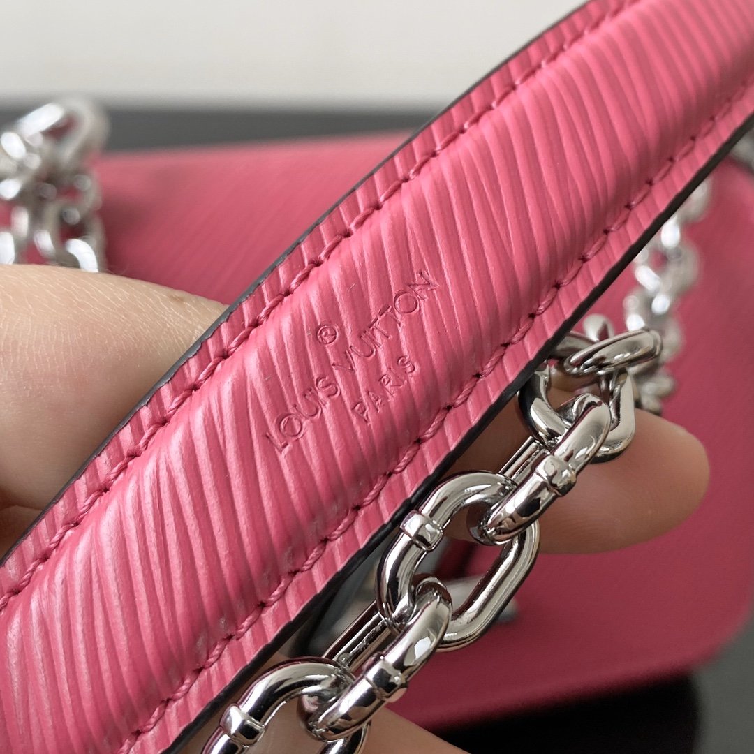 Louis Vuitton Twist Mini Epi Pink For Women, Women’s Handbag, Shoulder And Crossbody Bags 6.1in/15.5cm