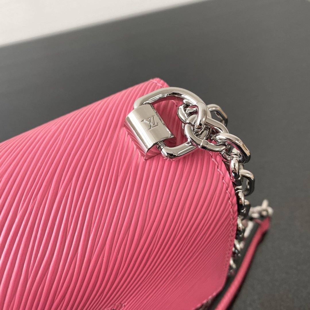 Louis Vuitton Twist Mini Epi Pink For Women, Women’s Handbag, Shoulder And Crossbody Bags 6.1in/15.5cm