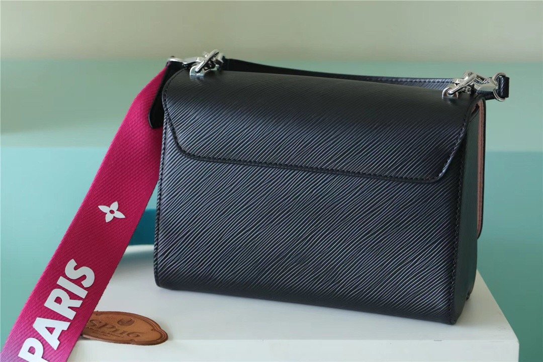 Louis Vuitton Twist MM Bag, Shoulder and Cross Body Bags For Women Black 9.1in/23cm