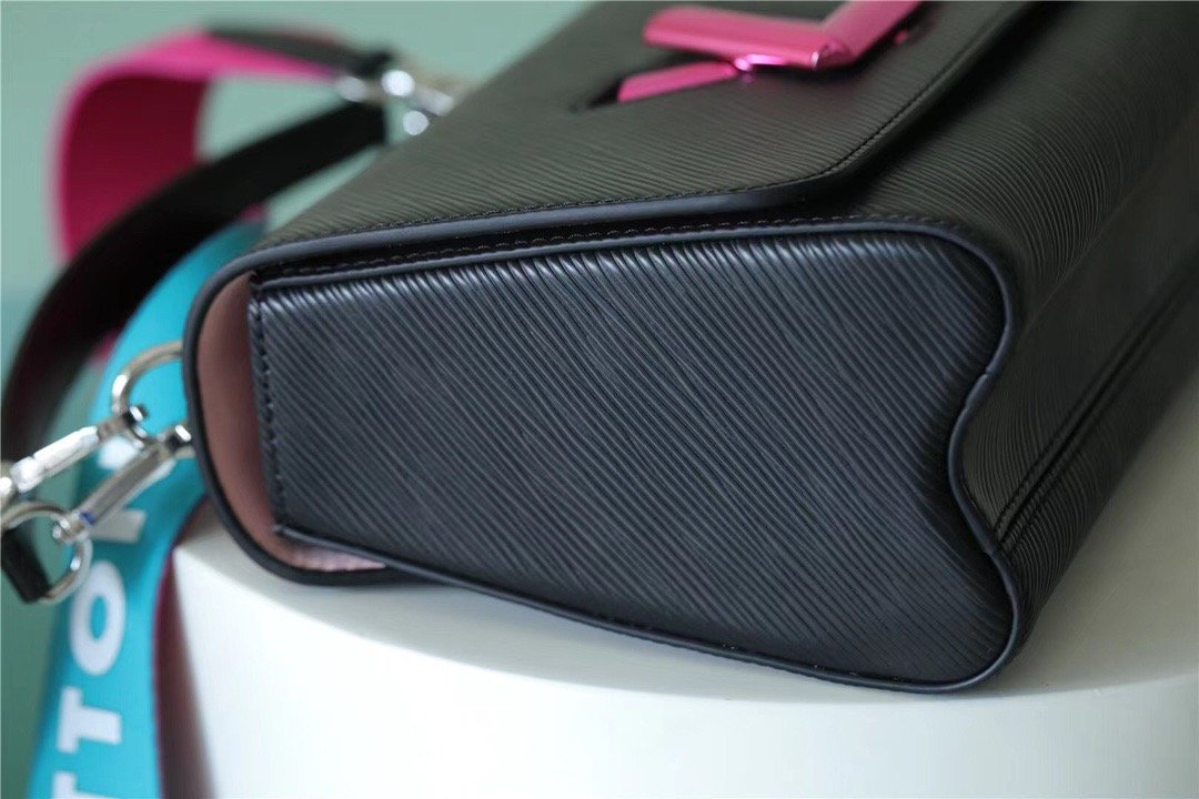 Louis Vuitton Twist MM Bag, Shoulder and Cross Body Bags For Women Black 9.1in/23cm