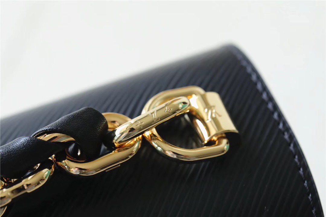 Louis Vuitton Twist MM Epi Black For Women, Women’s Bags, Shoulder And Crossbody Bags 9.1in/23cm