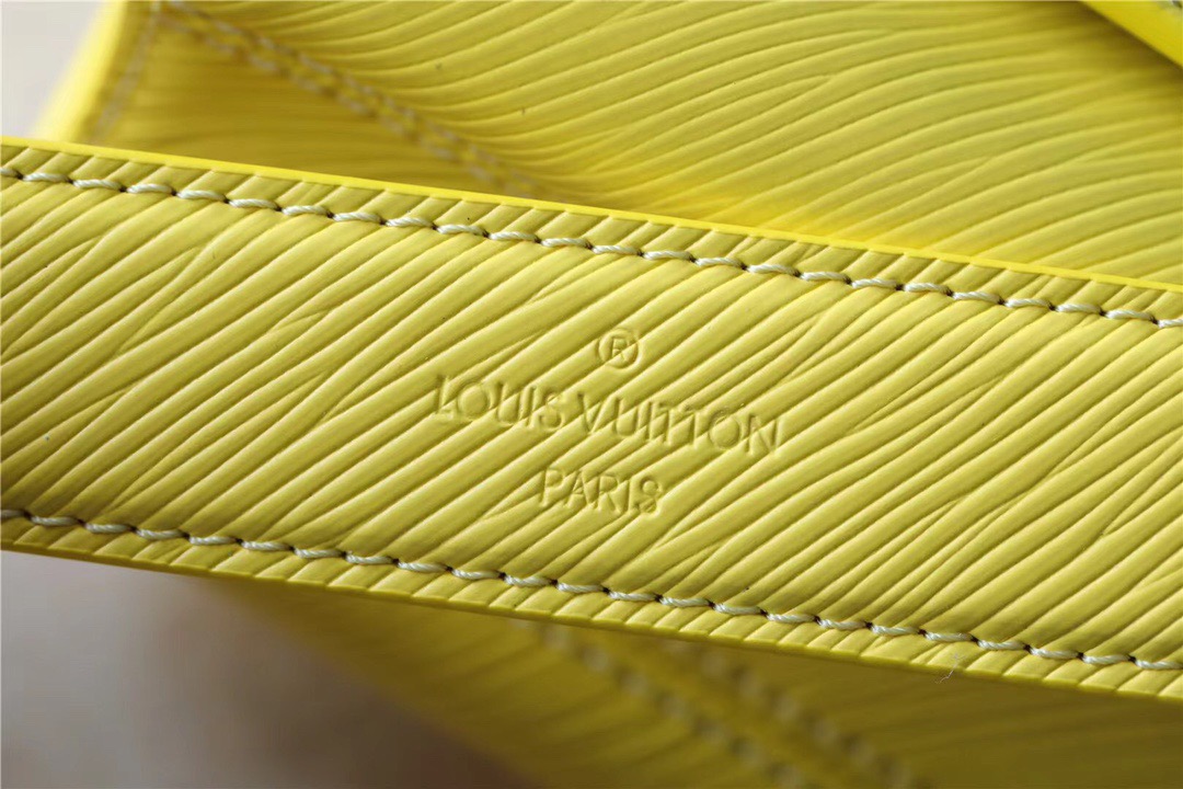 Louis Vuitton Twist PM Epi Yellow For Women, Women’s Handbags, Shoulder And Crossbody Bags 7.5in/19cm LV