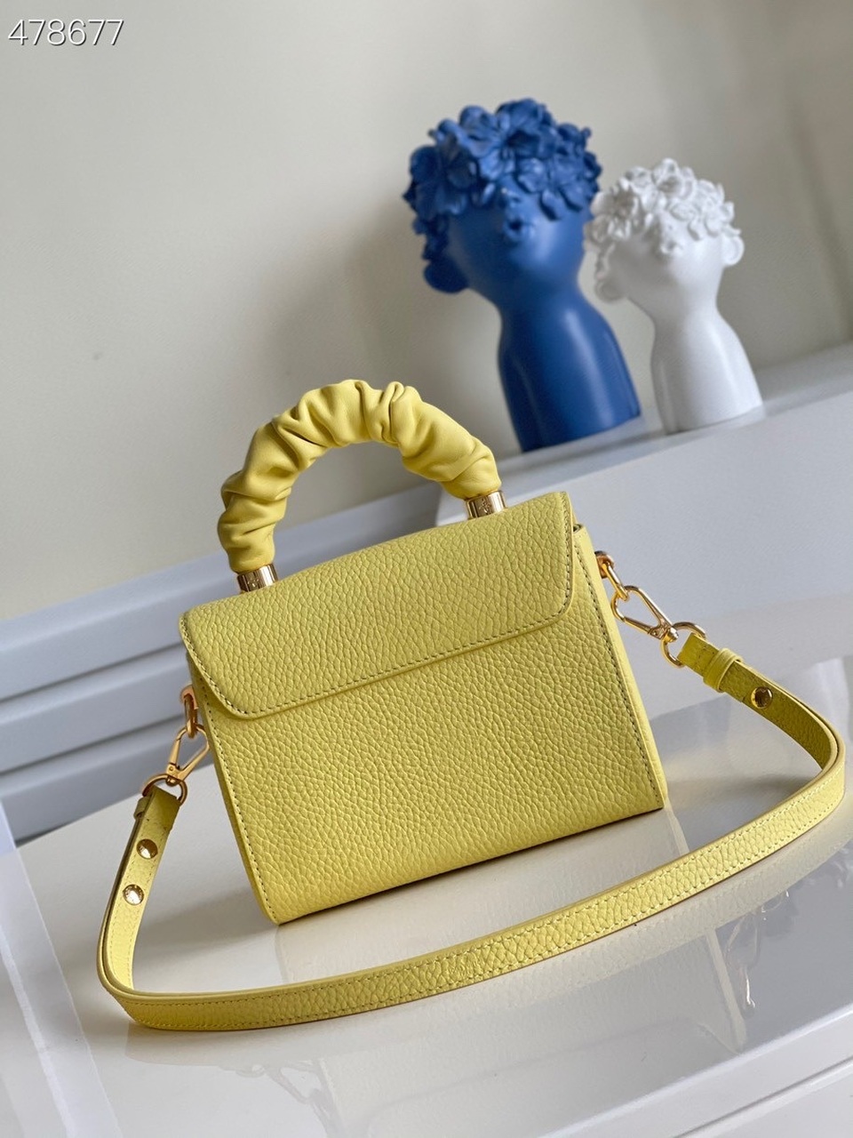 Louis Vuitton Twist PM Ginger Yellow For Women, Women’s Handbags, Shoulder And Crossbody Bags 7.5in/19cm