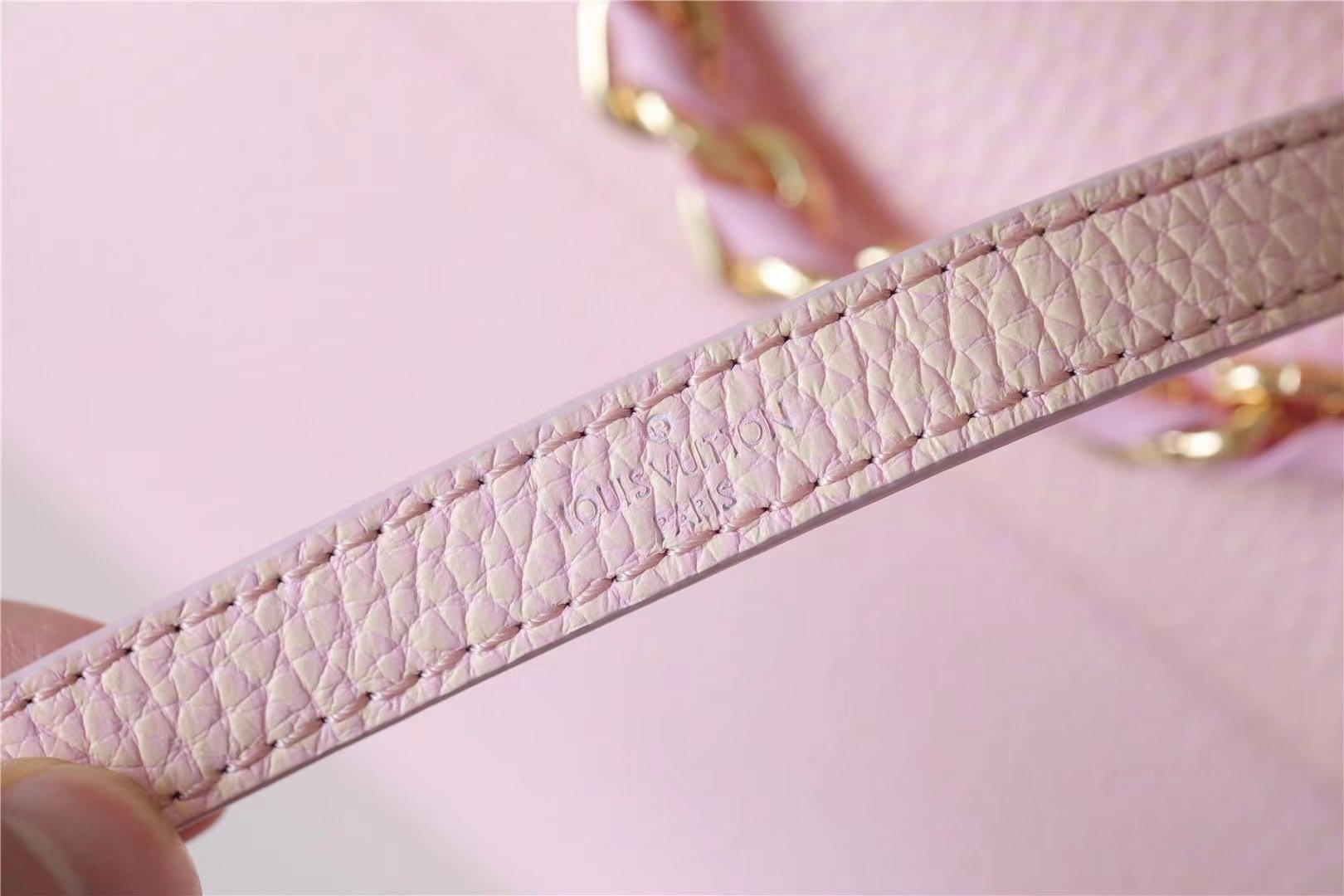 Louis Vuitton Twist PM Grain Pink For Women, Women’s Handbags, Shoulder And Crossbody Bags 7.5in/19cm