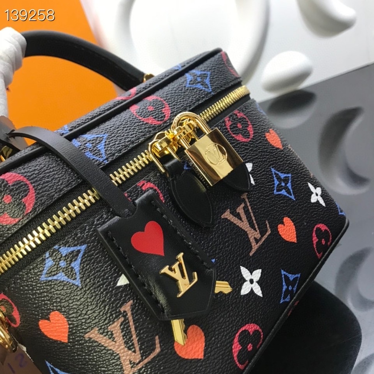Louis Vuitton Vanity PM Game On Monogram Canvas By Nicolas Ghesquiere Black For Women, Women’s Handbags, Shoulder And Crossbody Bags 7.5in/19cm