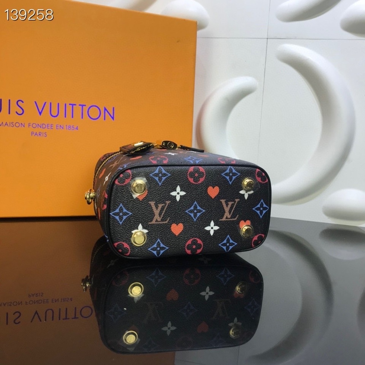 Louis Vuitton Vanity PM Game On Monogram Canvas By Nicolas Ghesquiere Black For Women, Women’s Handbags, Shoulder And Crossbody Bags 7.5in/19cm