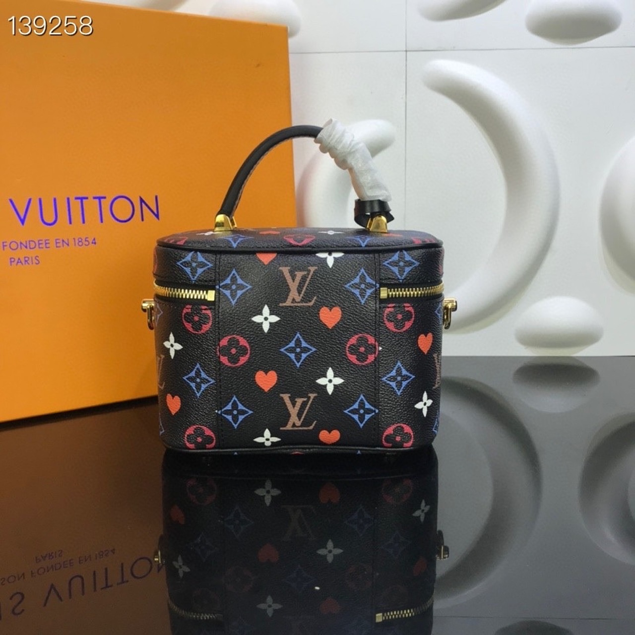 Louis Vuitton Vanity PM Game On Monogram Canvas By Nicolas Ghesquiere Black For Women, Women’s Handbags, Shoulder And Crossbody Bags 7.5in/19cm