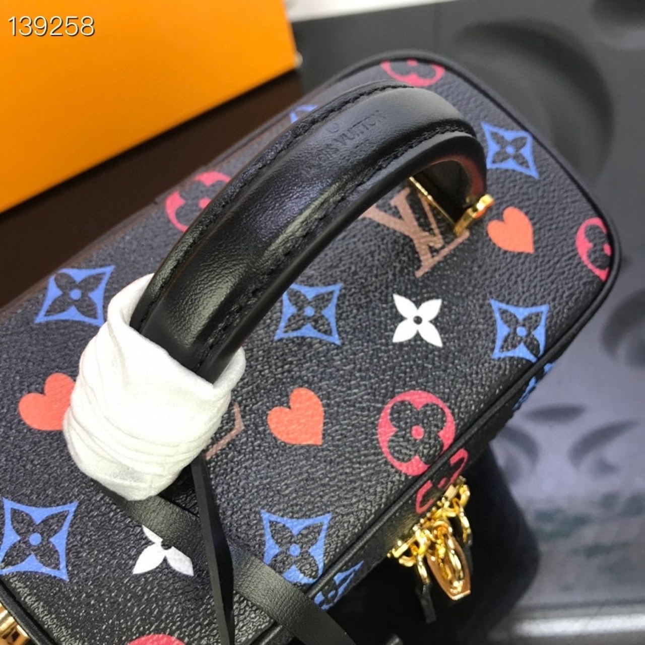 Louis Vuitton Vanity PM Game On Monogram Canvas By Nicolas Ghesquiere Black For Women, Women’s Handbags, Shoulder And Crossbody Bags 7.5in/19cm