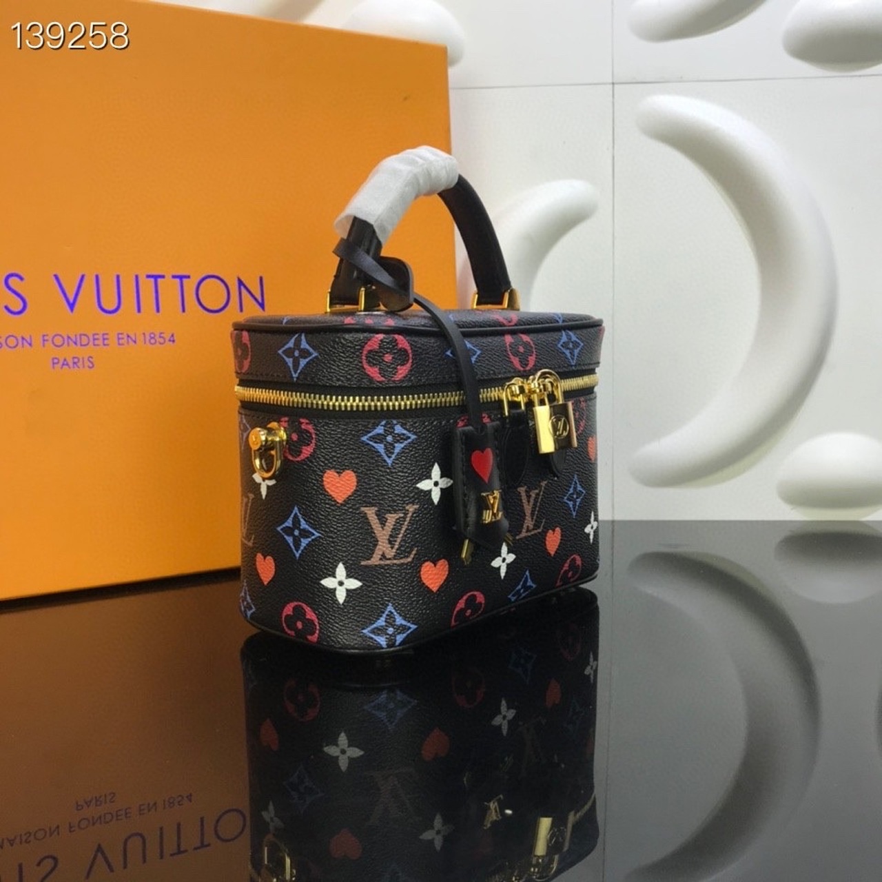 Louis Vuitton Vanity PM Game On Monogram Canvas By Nicolas Ghesquiere Black For Women, Women’s Handbags, Shoulder And Crossbody Bags 7.5in/19cm