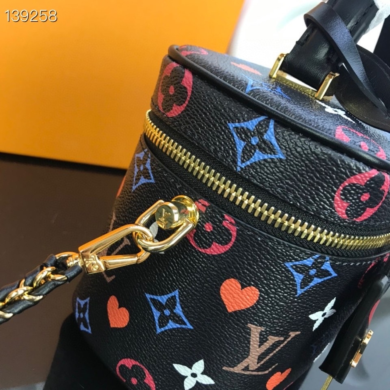 Louis Vuitton Vanity PM Game On Monogram Canvas By Nicolas Ghesquiere Black For Women, Women’s Handbags, Shoulder And Crossbody Bags 7.5in/19cm