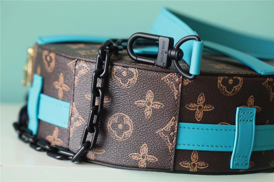 Louis Vuitton Wheel Box Monogram Canvas For Women, Women’s Handbags, Shoulder Bags And Crossbody Bags 9.1in/23cm LV 