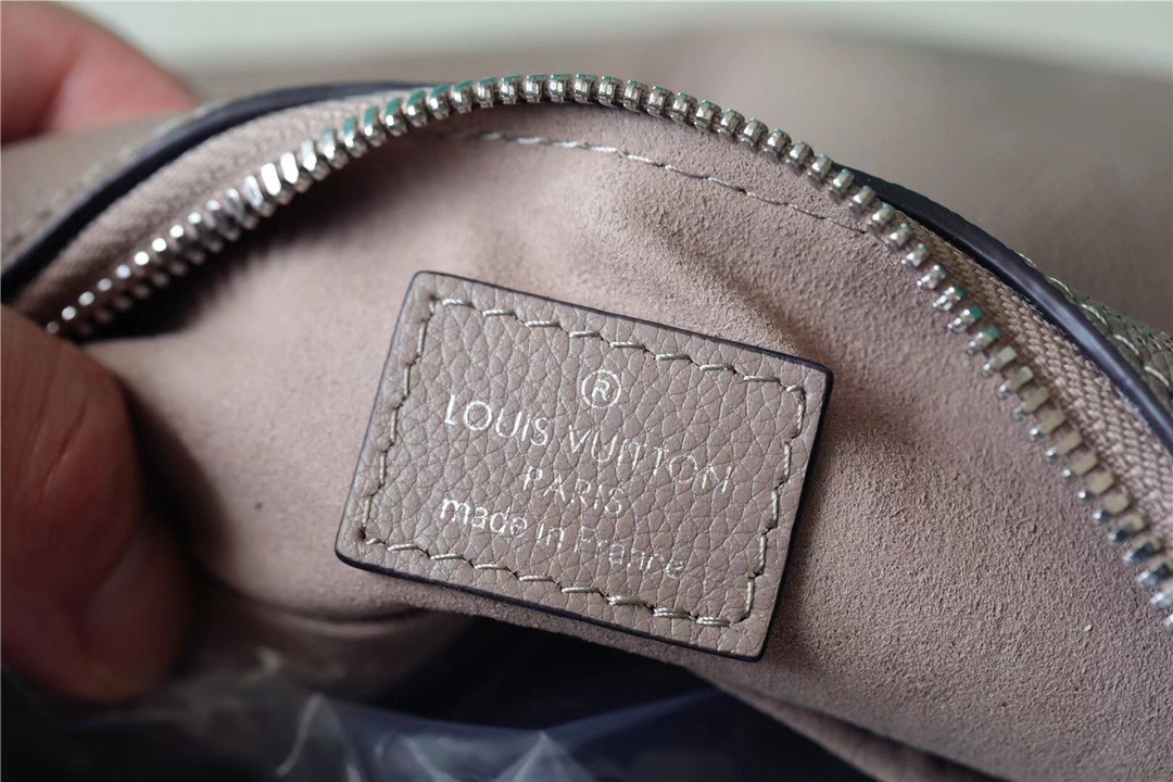 Louis Vuitton Why Knot MM Mahina Galet Beige For Women, Women’s Handbags, Shoulder And Crossbody Bags 13.4in/34cm