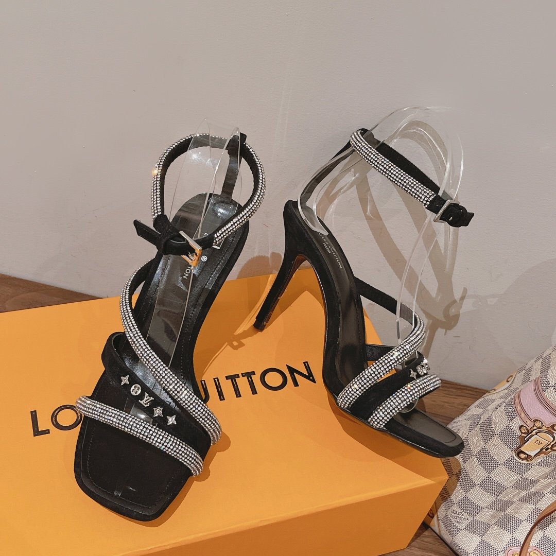 Louis Vuitton Women’s Appeal Sandal Black For Women LV 1AAC1L