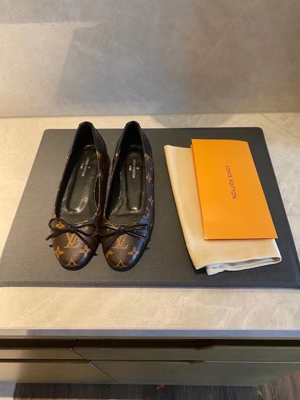 Louis Vuitton Women’s Joy Ballerina Brown And Black For Women LV