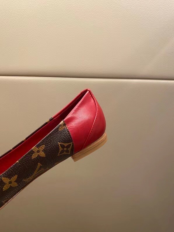 Louis Vuitton Women’s Joy Ballerina Red For Women LV
