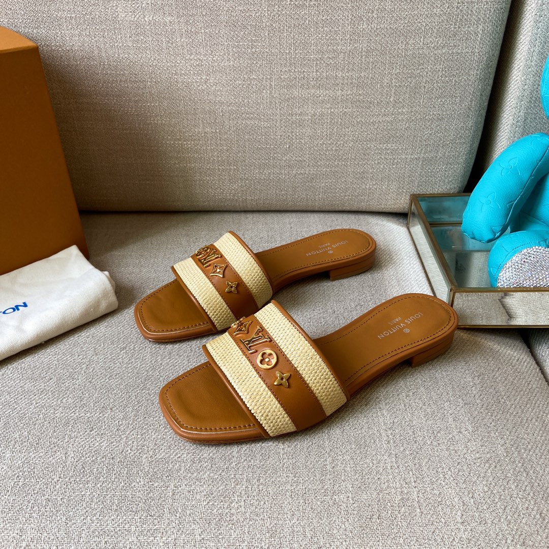 Louis Vuitton Women’s Lock It Mule Brown For Women LV