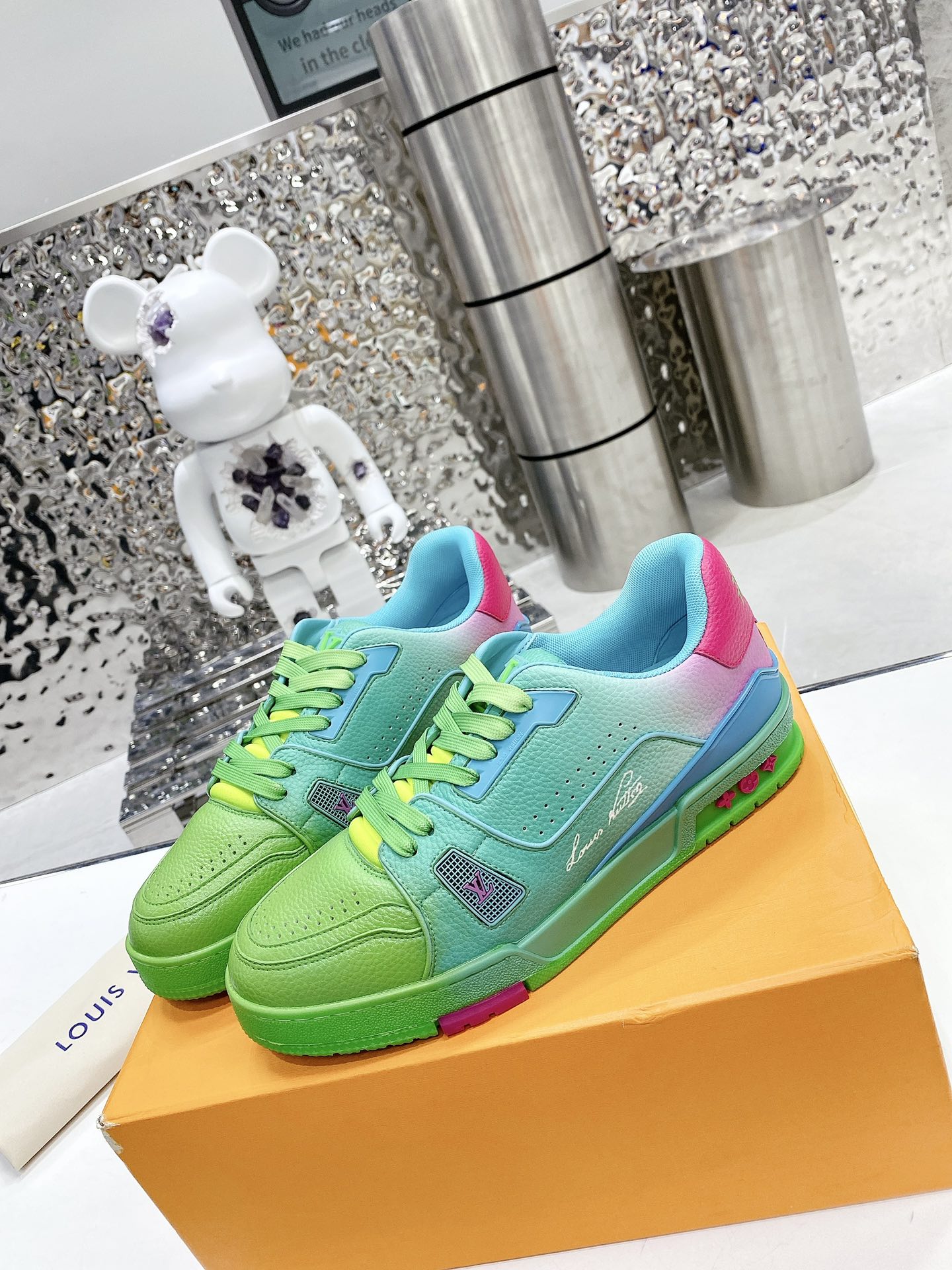 Louis Vuitton Women’s LV Trainers Multicolor For Women LV