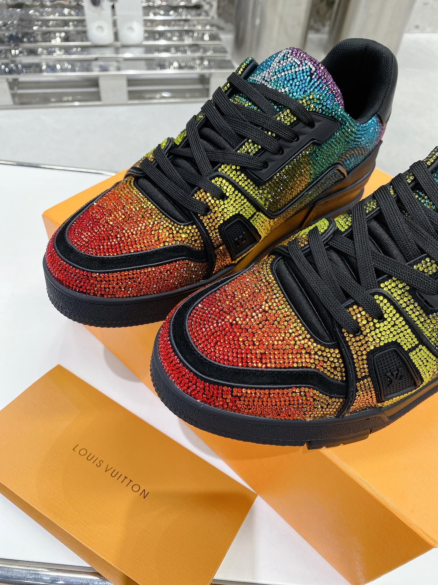 Louis Vuitton Women’s LV Trainers Multicolor For Women LV