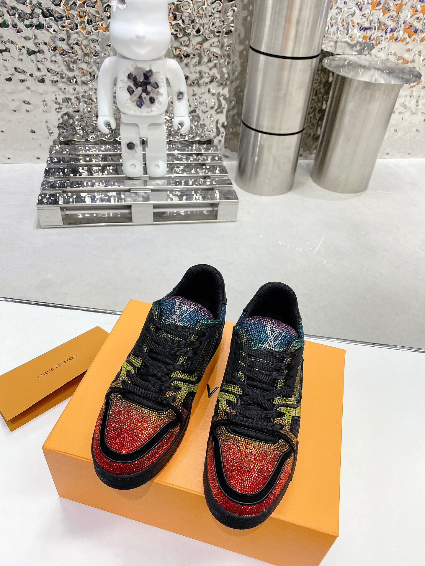 Louis Vuitton Women’s LV Trainers Multicolor For Women LV