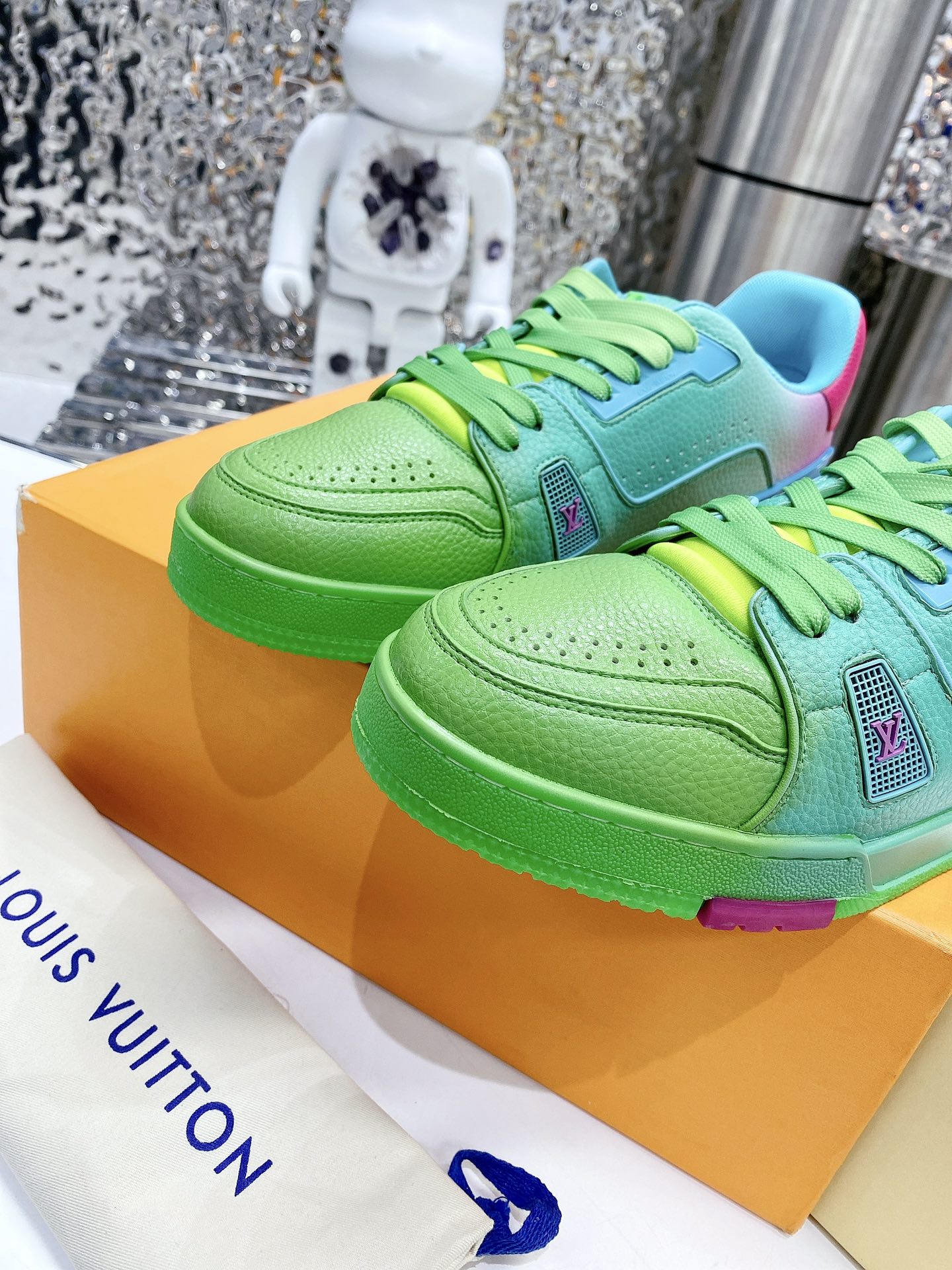 Louis Vuitton Women’s LV Trainers Multicolor For Women LV