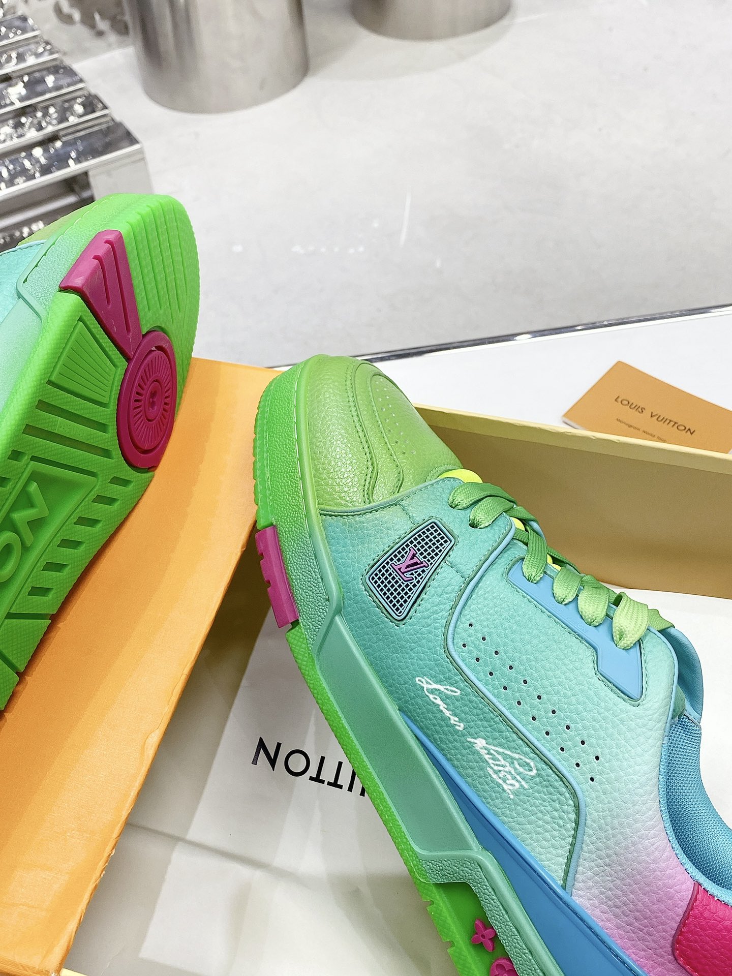 Louis Vuitton Women’s LV Trainers Multicolor For Women LV