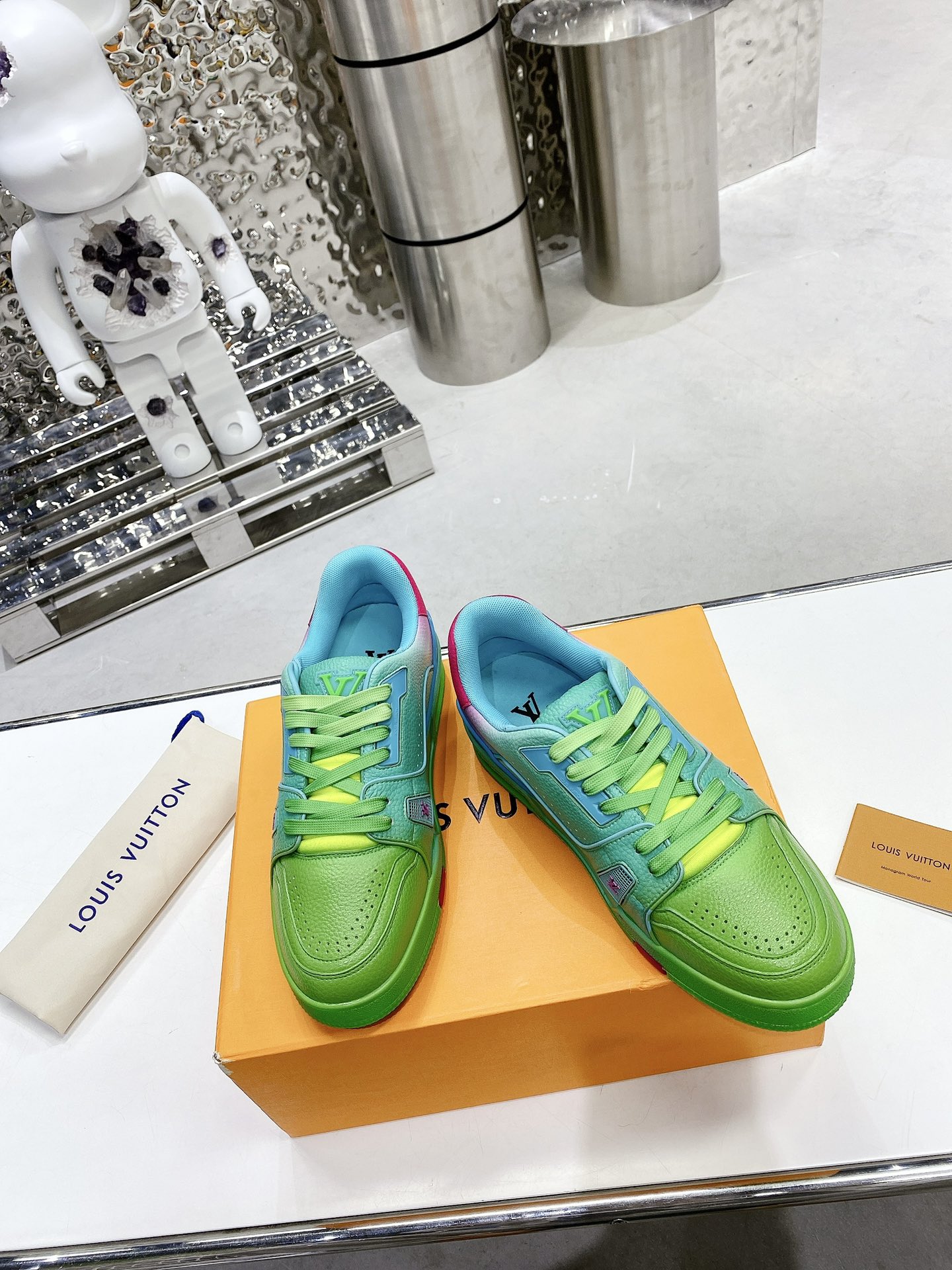 Louis Vuitton Women’s LV Trainers Multicolor For Women LV