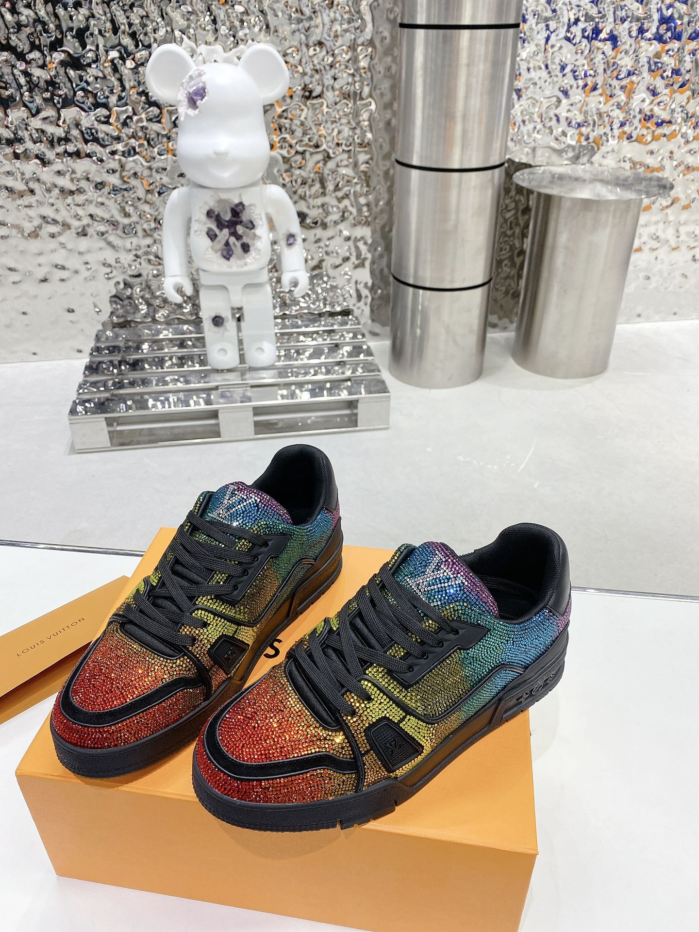 Louis Vuitton Women’s LV Trainers Multicolor For Women LV