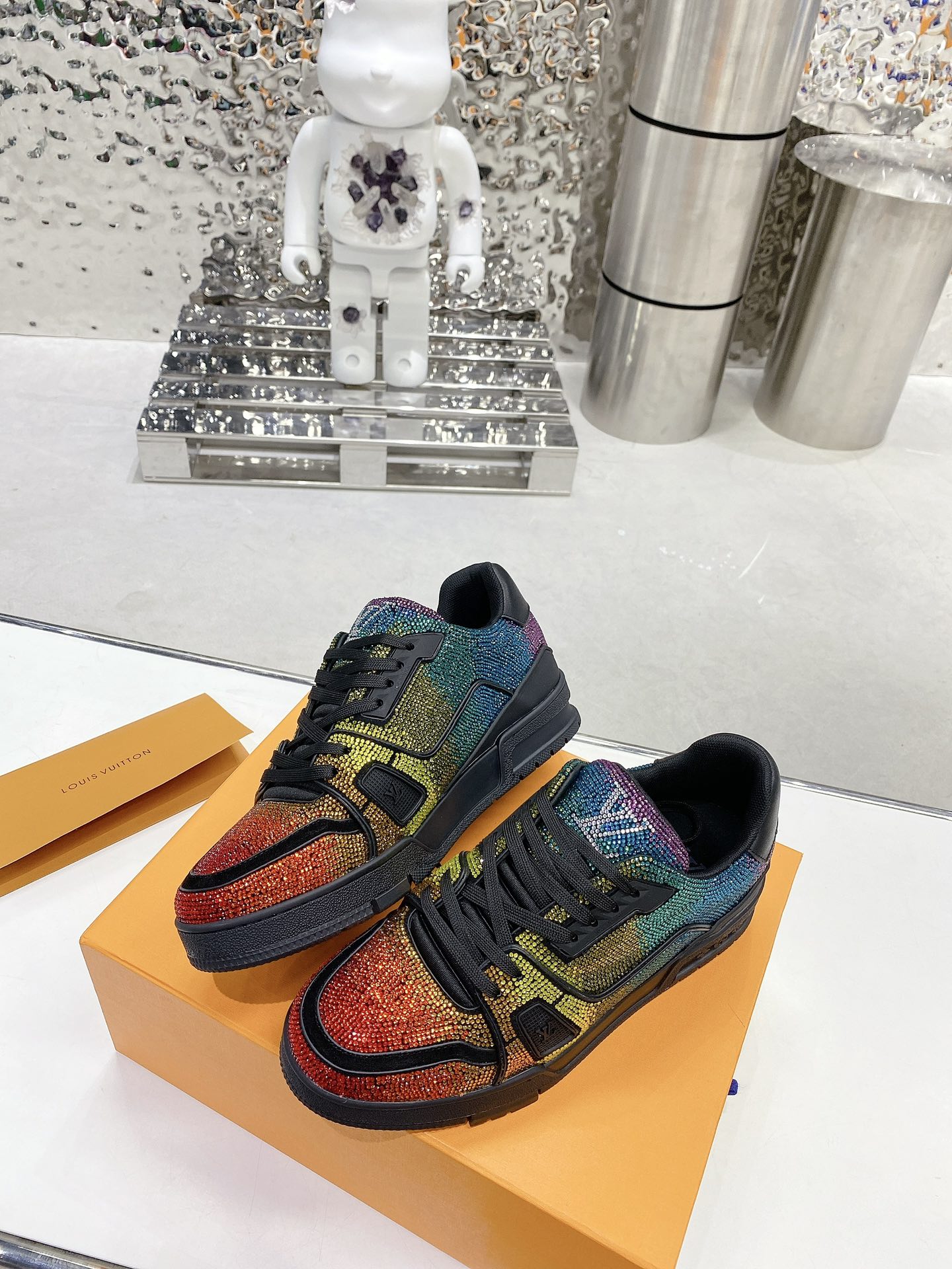 Louis Vuitton Women’s LV Trainers Multicolor For Women LV