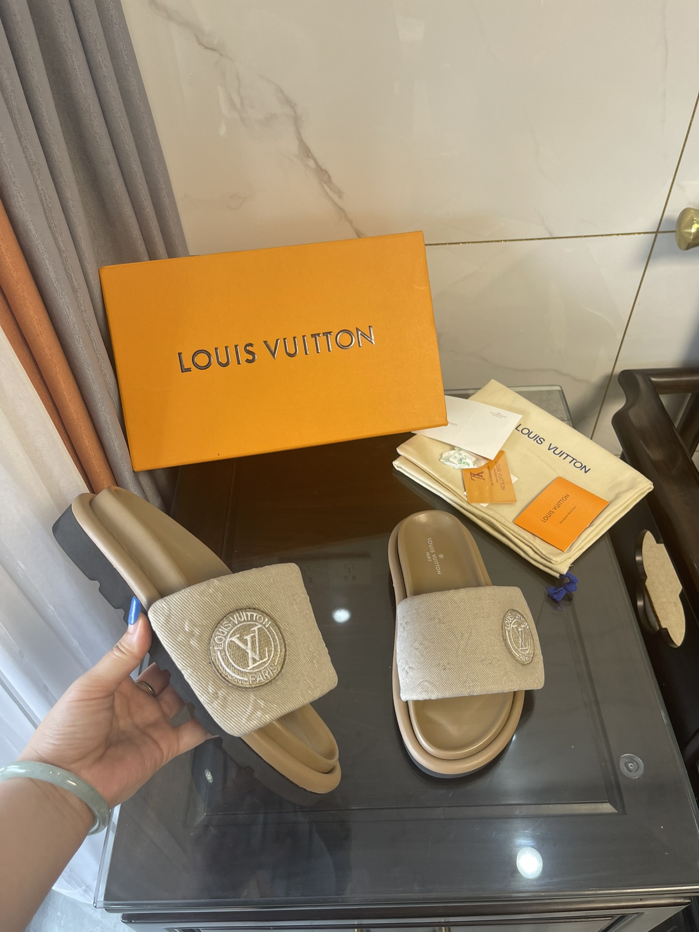 Louis Vuitton Women’s Pool Pillow Comfort Mule Brown For Women LV