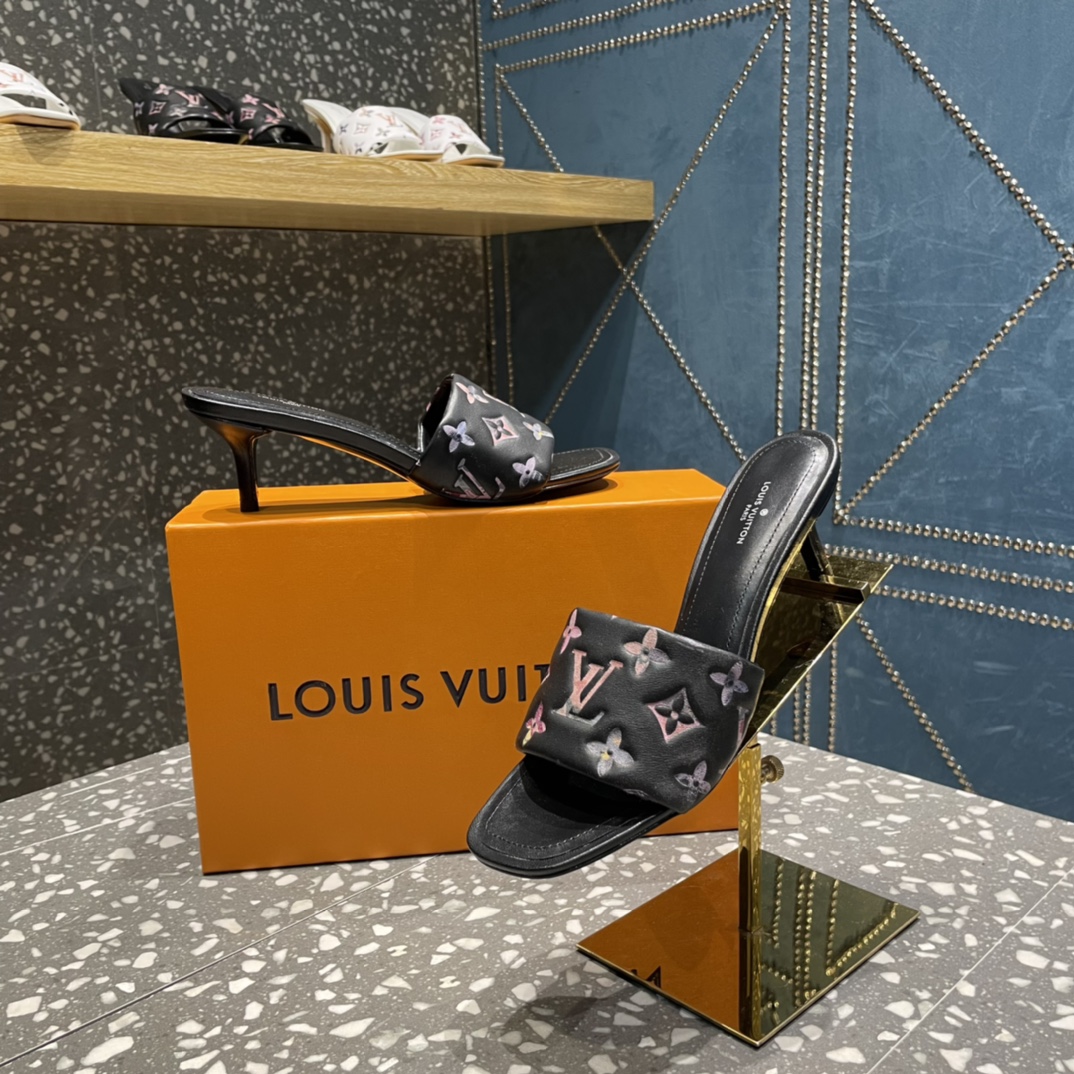 Louis Vuitton Women’s Revival Mule Black For Women LV
