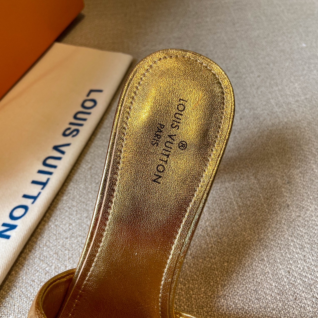 Louis Vuitton Women’s Revival Mule Gold For Women LV 1A9Q5K