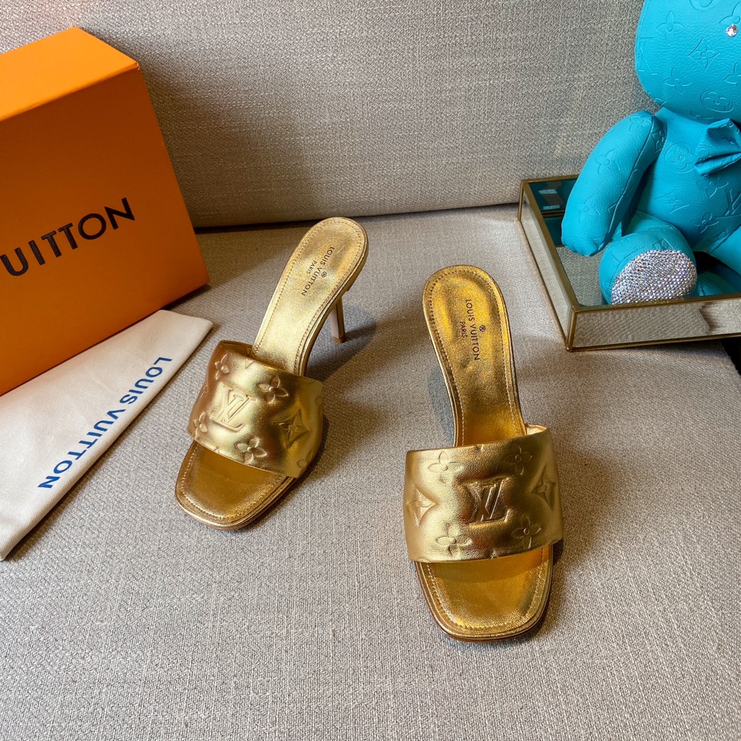 Louis Vuitton Women’s Revival Mule Gold For Women LV 1A9Q5K
