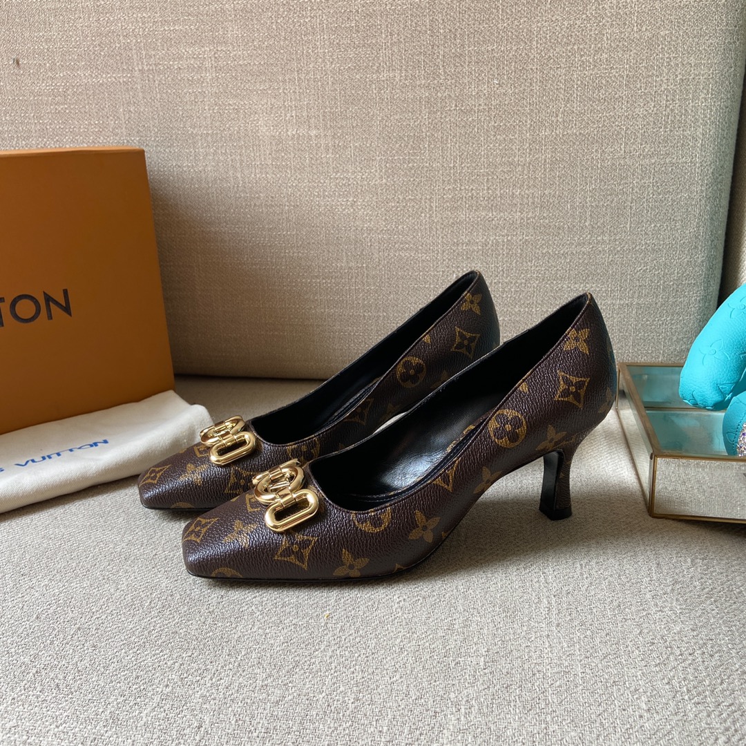 Louis Vuitton Women’s Rotary Pump Cacao Brown For Women LV