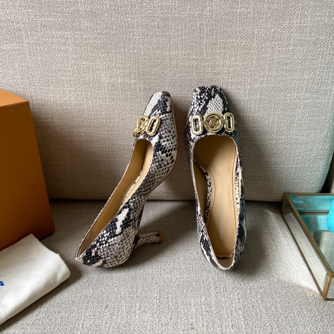 Louis Vuitton Women’s Rotary Pump Grey For Women LV
