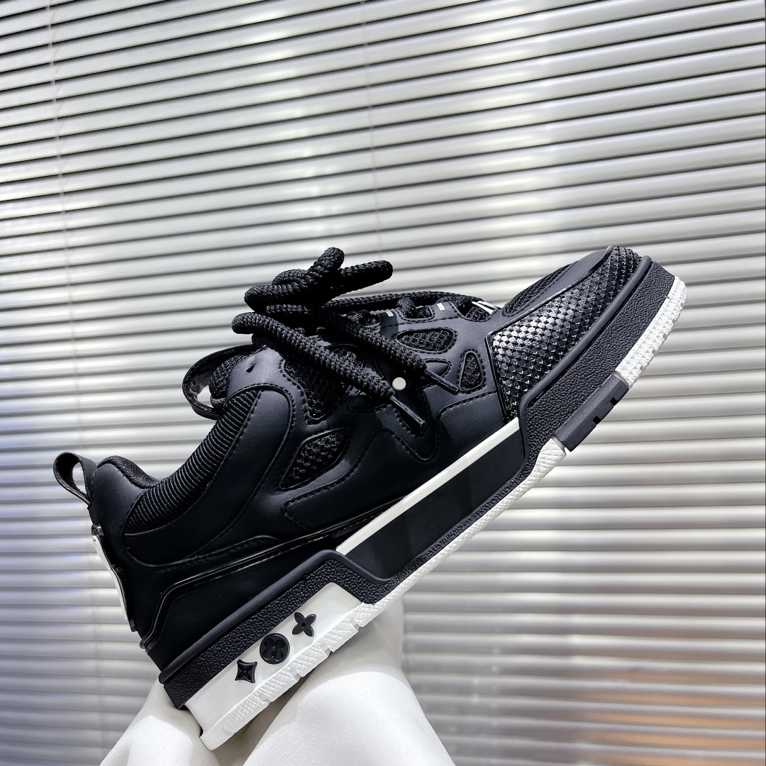 Louis Vuitton Women’s Skate Sneakers Black For Women LV