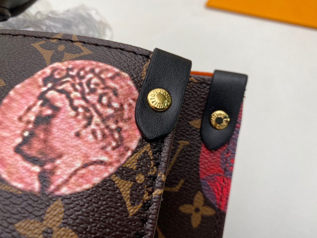 Louis Vuitton x Fornasetti Capsule Collection Onthego MM Monogram Cameo For Women 35cm LV