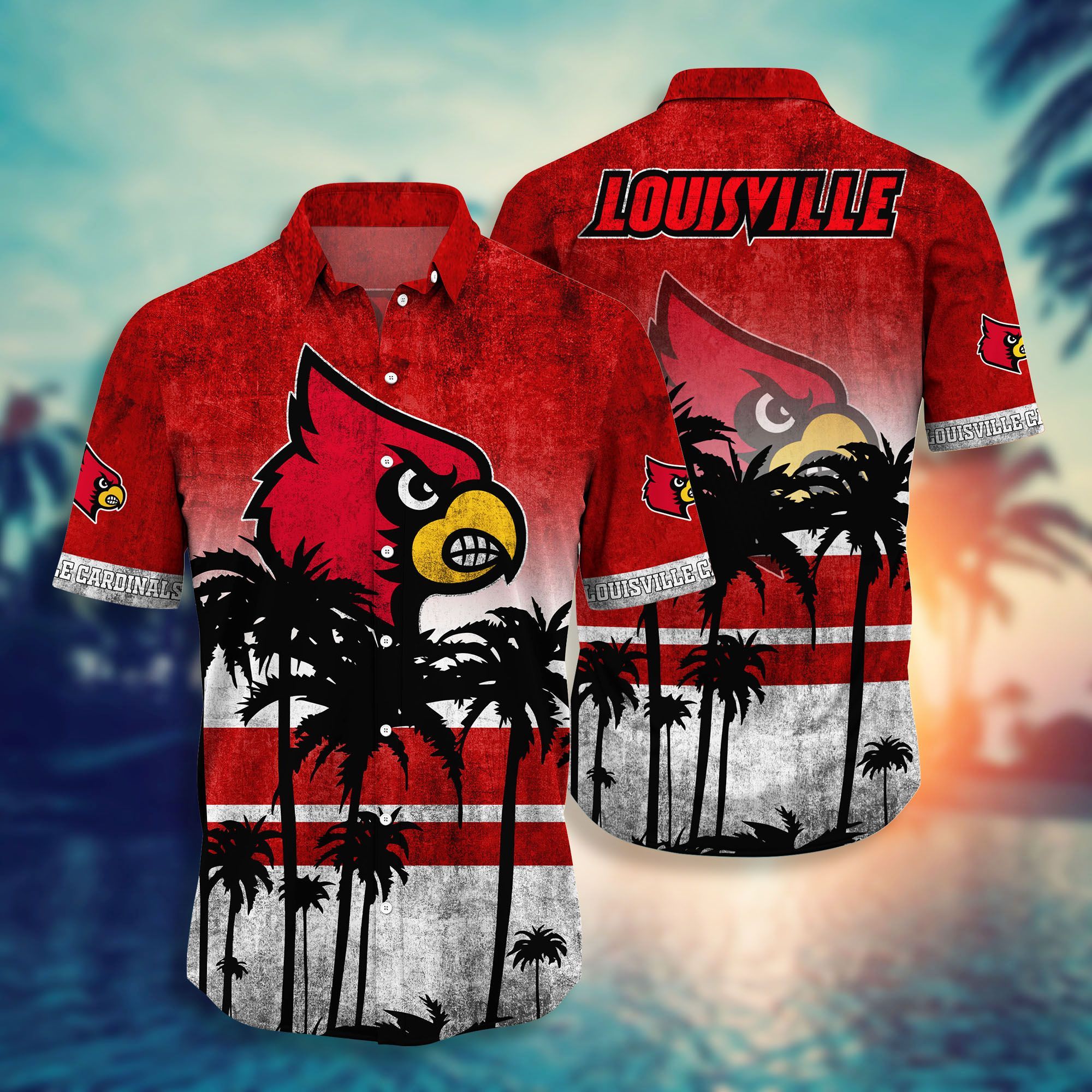 Louisville Cardinals Hawaii Shirt Style Hot Trending Summer