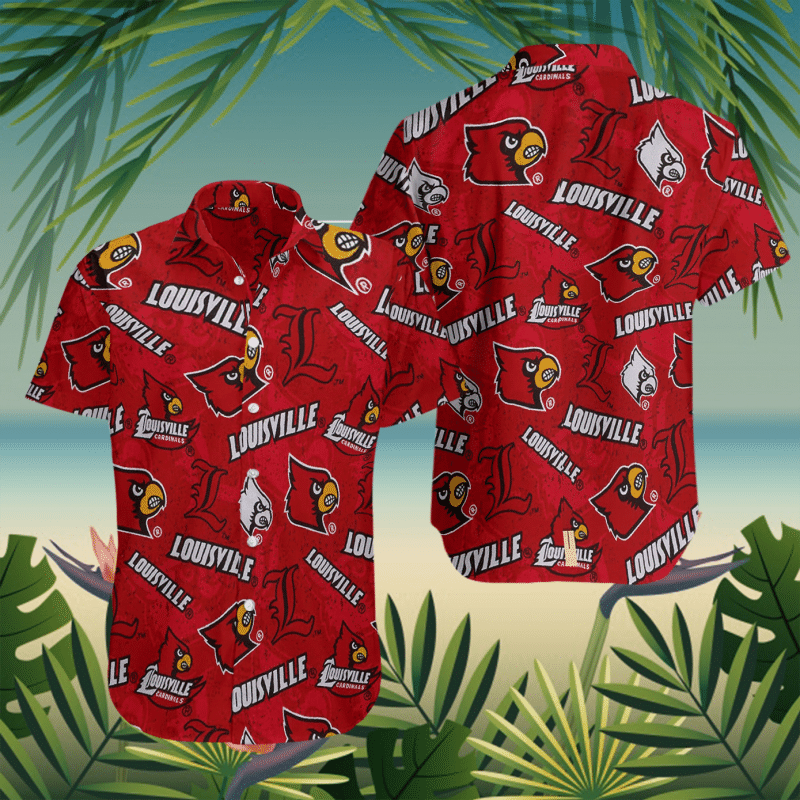 Louisville Cardinals Hawaiian Shirt For Men For Women