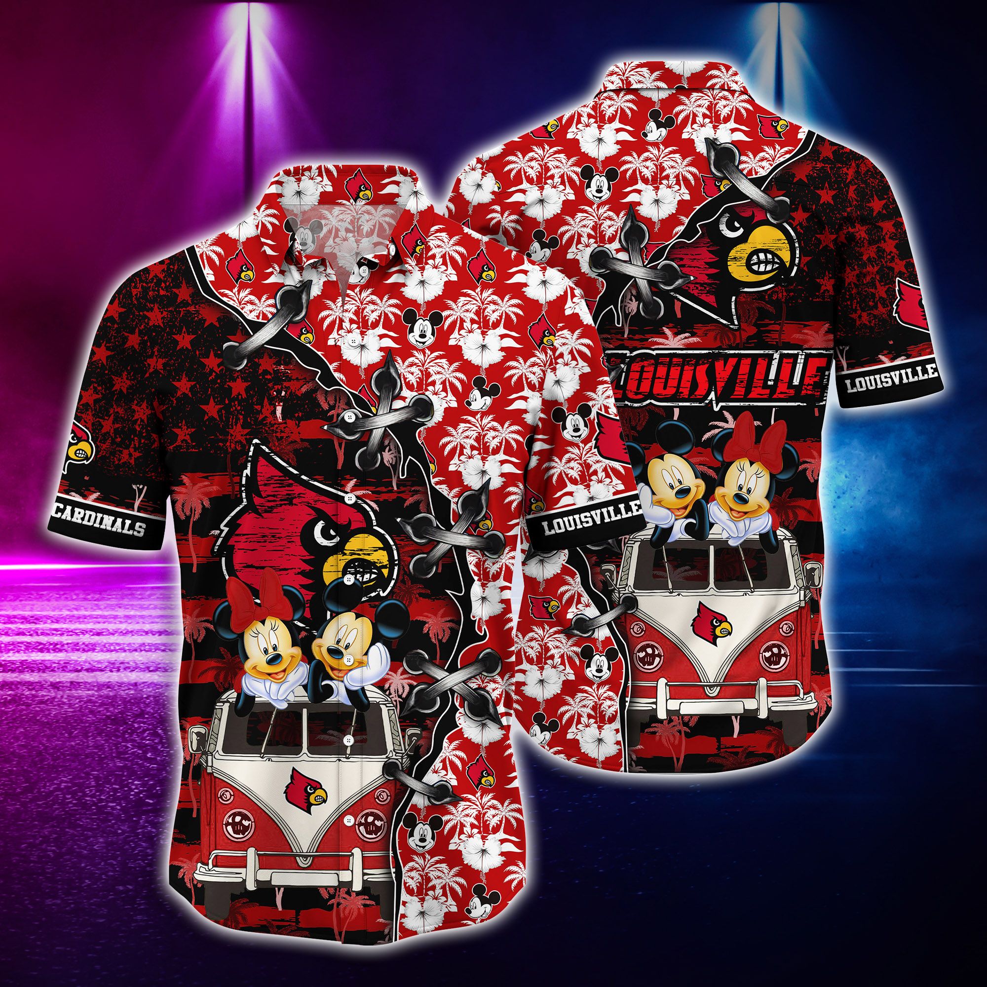 Louisville Cardinals NCAA – Hawaii Shirt Style Hot Trending Gift For Sports Lovers