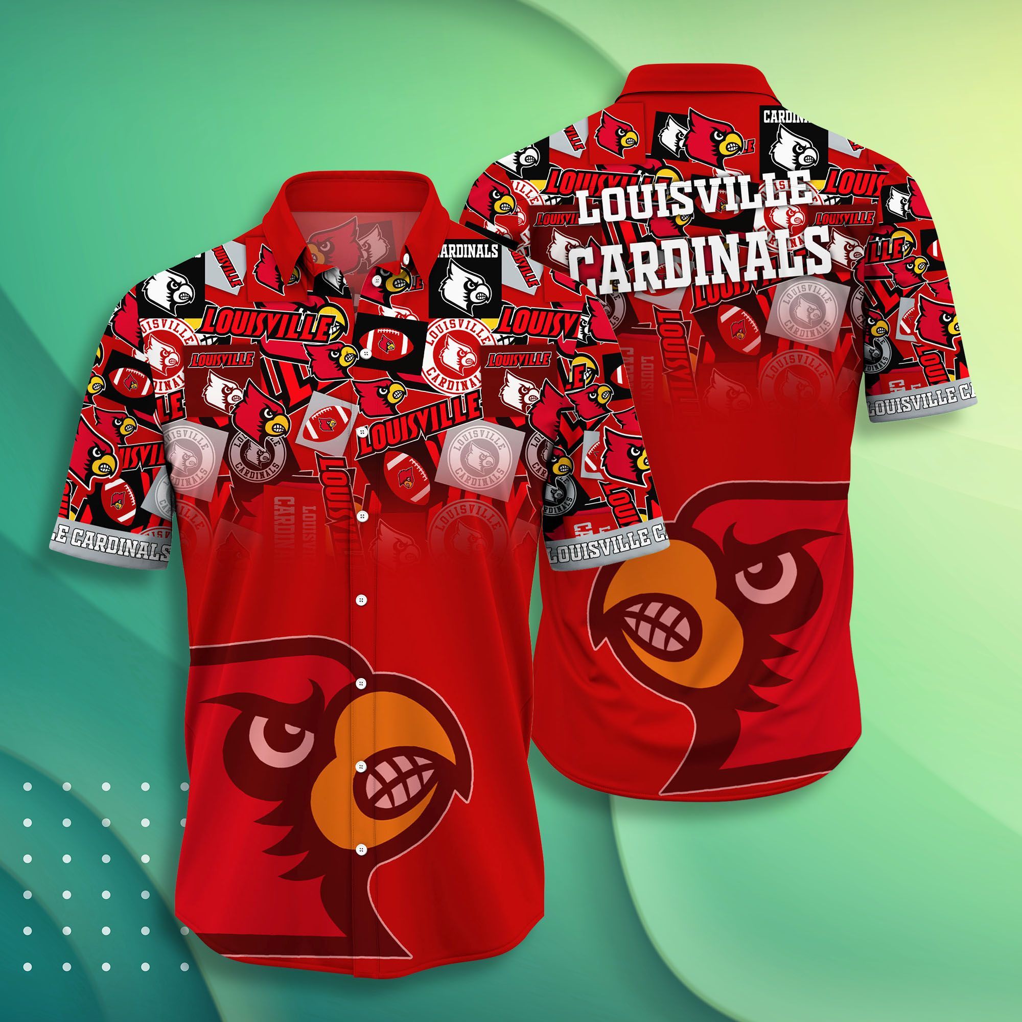 Louisville Cardinals NCAA -Hawaii Shirt Style Hot Trending Summer-Hawaiian NACC