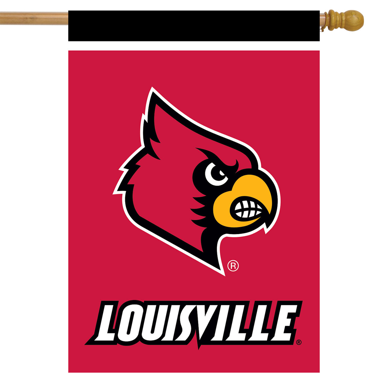 Louisville Cardinals NCAA Garden Flag, House Flag
