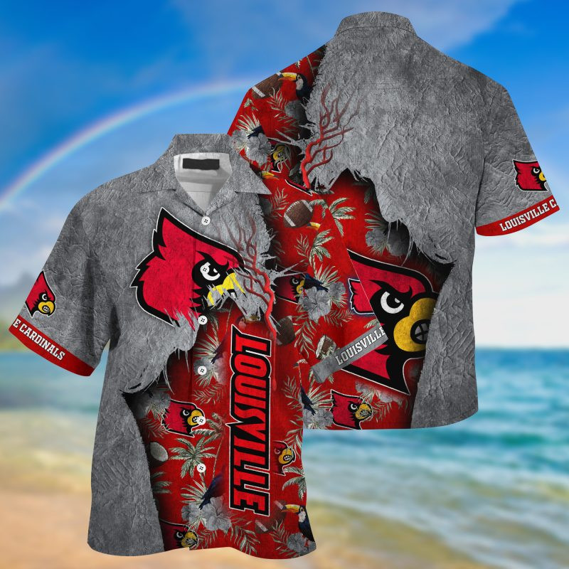 Louisville Cardinals NCAA God Hawaii Shirt